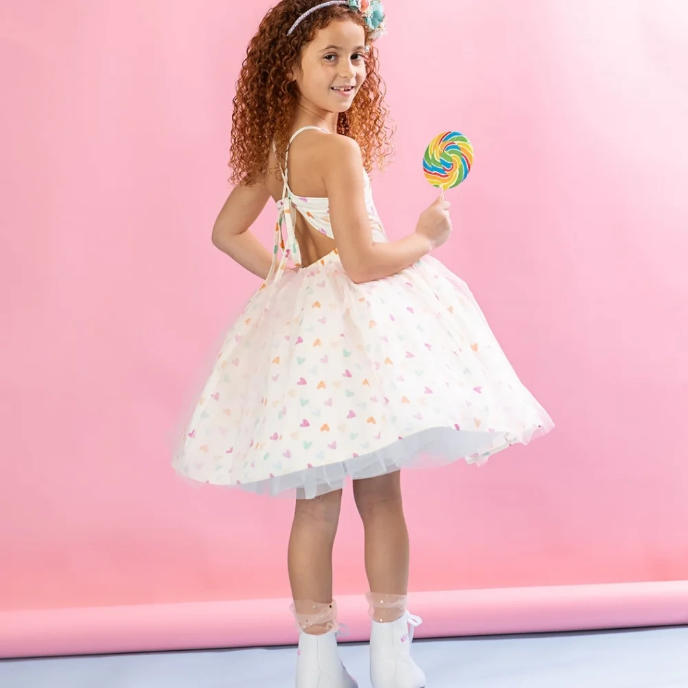 Calluna Candy Hearts Dress Sz 7
